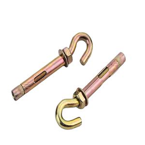 Fábrica Fornecedor Grau 2 Pintura Em Aço Acabamento ASTM4.8 ASME8.8 ANSI10.9 AISI12.9 Manga Expansão Parafuso J O L Tipo Cabeça Gancho Âncora - Product Image 1