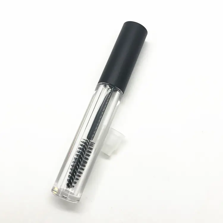 Trong Kho Nhựa Vòng Mắt Đen Ống 5Ml Rỗng Trong Suốt Mascara Chai Tùy Chỉnh Rỗng Mỹ Phẩm Ống Với Bàn Chải Bao Bì