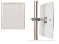 8/9/12dbi 860 960MHz ABS ganancia pasiva de largo alcance UHF RFID antena Horizontal Circular Rfid sistema de gestión de inventario