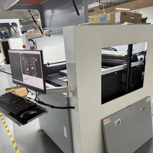 Machine d'inspection automatique de pochoirs TY-SI80, inspecteur de maille d'acier SMT haute vitesse avec test de tension et connectivité MES - Product Image 1