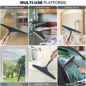 Limpiacristales de Alta Calidad Masthome, Serie TPR y Acero Inoxidable, Limpiacristales de Silicona para Ventanas de Ducha y Automóviles - Product Image 5