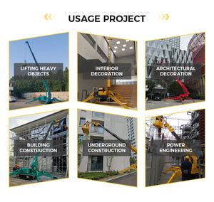 2024 Grúa de araña de 360 grados nueva Grúa de araña sobre orugas montada en camión de 3 toneladas y 15m para uso en construcción - Product Image 5