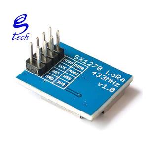 SX1278 LoRa modülü 433M 10KM Ra-02 kablosuz yayılma spektrum İletim soket için akıllı ev DIY SX1278 - Product Image 2