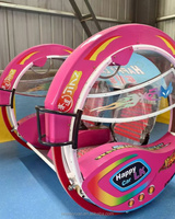 Manège Amusant Voiture Rouleuse Personnalisable pour Parc d'Attractions, Manèges Extérieurs Ludiques pour Aire de Jeux, Carnaval, Centre Commercial, Investissement Commercial