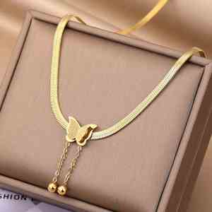 Collar Minimalista Transfronterizo, Fotos de Producto Profesionales Confiables, Acabado Resistente al Sudor, Sin Níquel, Ideal para Regalo - Product Image 6