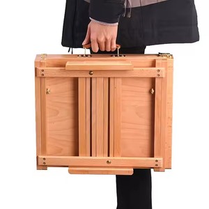 Chevalet en bois de qualité Huixishi <span class=keywords><strong>Studio</strong></span>, portable et réglable pour <span class=keywords><strong>artistes</strong></span> - Product Image 5