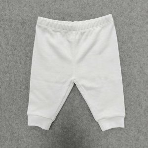 7 pièces nouveau-né bébé vêtements ensemble blanc cadeau bébé barboteuse + pantalon + chapeau + bavoir + mitaines + chaussettes + couverture vêtements mousseline infantile plaine - Product Image 5