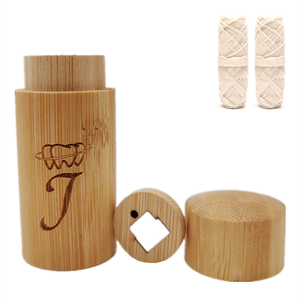 Fil dentaire en bambou naturel Gutology (30 m) <span class=keywords><strong>Charbon</strong></span> actif Cire de candelilla Huile de menthe Végétal Sans synthétique - Product Image 3