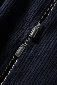 Nouveau cardigan en <span class=keywords><strong>cachemire</strong></span> épais et respirant pour <span class=keywords><strong>homme</strong></span>, de haute qualité, avec fermeture éclair intégrale, collection hiver 2025 - Product Image 4