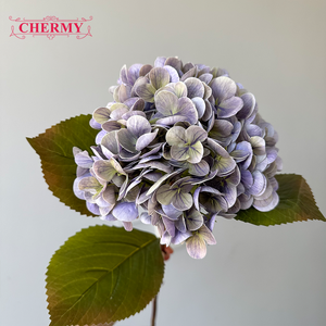 <span class=keywords><strong>ดอก</strong></span>ไฮเดรนเยียสีม่วงเขียว DC178 ดาเหลียน เชอร์มี่ พรีเมียม เรียลทัช ลาเท็กซ์ <span class=keywords><strong>ดอก</strong></span>ไม้ประดิษฐ์สำหรับตกแต่งโต๊ะงานแต่งงาน - Product Image 4
