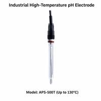 Elektroda pH Temperatur Tinggi Industri APS-500T 0-130 ° C untuk Fermentasi SIP CIP Ketahanan Sterilisasi Tekanan 5 Bar