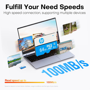 Ban Đầu HP <span class=keywords><strong>Micro</strong></span> <span class=keywords><strong>SD</strong></span> 128 GB 64GB 32GB Tốc Độ Cao Thẻ Nhớ 128 GB Class 10 TF <span class=keywords><strong>SD</strong></span> Thẻ Cho DJI Túi Cam PC - Product Image 5