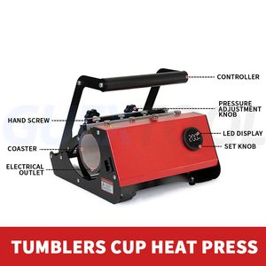 Machine à estamper à chaud multifonctionnelle pour tasses de 30 oz, presse à chaud pour tasses à sublimation thermique, imprimante pour tasses en céramique - Product Image 4