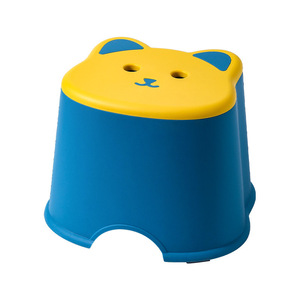 Cartoon Children's Footstool Thickened <b>Plastic</b> Round <b>Stool</b> Stackable Kids Chair - Product Image 5