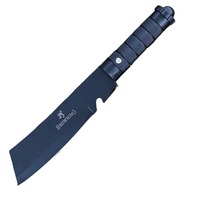 Couteau de survie en métal à haute dureté multifonctionnel pour couper la viande, style rétro pour le camping en plein air