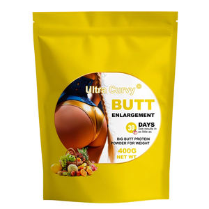 Polvo <span class=keywords><strong>para</strong></span> Aumentar y Mejorar <span class=keywords><strong>la</strong></span> Curvatura de los Glúteos, Bolsa de 400g, OEM ODM, Etiqueta Personalizada <span class=keywords><strong>para</strong></span> Pedidos al por Mayor Diarios - Product Image 1