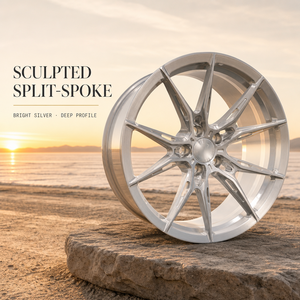 <span class=keywords><strong>ล้อ</strong></span>แม็กซ์ Mforged แบบสั่งทำพิเศษ สี<span class=keywords><strong>เงิน</strong></span> ลาย 10 ก้าน ขอบลึก ผลิตตามแบบ OEM ODM ขายส่งสำหรับผู้ซื้อและแบรนด์ B2B ระดับโลก - Product Image 1