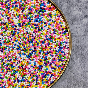 Décorations comestibles pour gâteaux : Vermicelles chocolatés, confettis arc-en-ciel, pour donuts, cupcakes et gâteaux d'anniversaire - Product Image 5