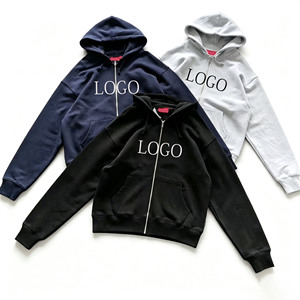 เสื้อฮู้ดดี้ผู้ชายผ้าฝ้ายแท้แบบสั่งทำพิเศษ สไตล์ลำลองแนวสตรีทแวร์ - Product Image 1