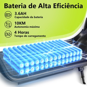 Trottinette Électrique Enfant Jl005 (Entrepôt Brésil) 350W 18KM/H Autonomie 10KM Charge 80KG Modèle Jeunesse avec Siège Pneus Pleins 8 Pouces - Product Image 2