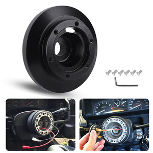 Kit adaptador de volante para BMW 320 325 328 M3 Z4 E46H 01-06, pieza de modificación de coche de aleación de aluminio YC102302-E46H - Product Image 5