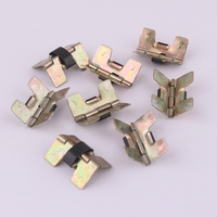 Petite charnière à ressort en métal pour boîte en bois, charnière dissimulée pour boîte à bijoux, boîte à montres, accessoires de valise