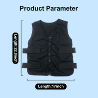 Gilet et veste de refroidissement par glace unisexe imperméables de haute qualité avec protection pour les travailleurs, les sports et les activités de plein air