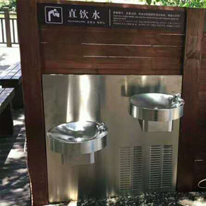 Outdoor <b>Drinking</b> <b>Water</b> Dispenser 304 Stainless Steel Cold Electric Easy Cleaning Public Use - Product Image 2