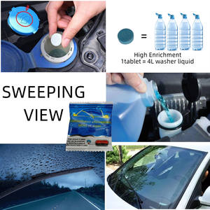 1pc = 4l Tablet Pembersih Kaca Mobil Pembersih Kaca Depan Mobil Pembersih Kaca Mobil (Paket isi 2 Pcs) - Product Image 3