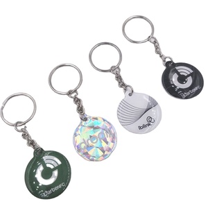 Comparte instantáneamente la información de contacto de música en redes sociales Etiqueta colgante NFC - Product Image 1