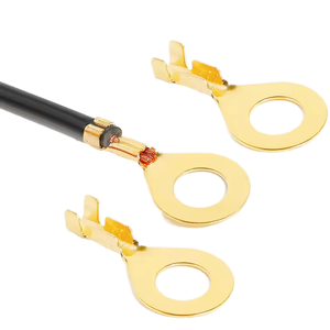 150pcs không cách điện đồng Vòng thiết bị đầu cuối M3 M4 M5 M6 M8 M10, điện uốn kết nối Kit - Product Image 5