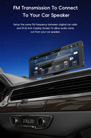 Monitor Universal Inteligente para Auto, Pantalla Inalámbrica CarPlay Portátil de 10.26 Pulgadas con Android Auto IPS