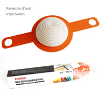 Nouveaux accessoires de four hollandais longue poignée Extraction pain pâte transfert tapis remplacement papier parchemin cuisson Silicone tapis