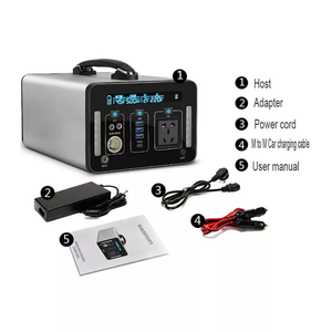 Alicosolar Multifunctional Power Bank Station 500w 1000W Outdoor Camping 220v Solar <b>Rechargeable</b> Portable Energy Storage <b>Battery</b> - Product Image 2
