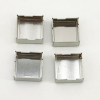 CNC personnalisé pièces de tôle estampage acier inoxydable argent aluminium blindage peut couvrir cadre canettes boîte boîtier boîtier boîtier