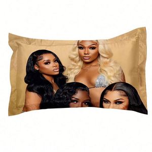 Taie d'oreiller en satin de soie de haute qualité, douce et soyeuse, personnalisable, vente en gros, cadeau promotionnel - Product Image 1
