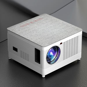Proyector de vídeo Led T55 para uso <span class=keywords><strong>en</strong></span> el hogar, dispositivo portátil con Wifi, Full Hd, <span class=keywords><strong>2022</strong></span> p, al aire libre para películas, android 9.0os, 1080 lúmenes, 400ans, novedad de 5000 - Product Image 1