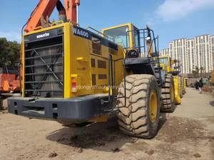 Certification de qualité Meilleur prix Komatsu WA600 d'occasion utilisé grand chargeur mécanique de 44 tonnes en stock. - Product Image 6