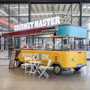 Jekeen Elektrische Koffie Straat Hot Verkoop Mobiele Food Truck Restauratiewagen Voor De Verkoop Aan De Hele Wereld Met Een Prachtig Ontwerp