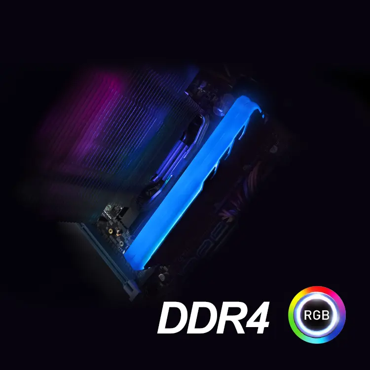 หน่วยความจำ RGB Ram DDR4 16GB 32GB 3200MHz หน่วยความจำสำหรับเล่นเกมเดสก์ท็อป