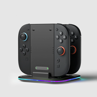 Station de charge RGB pour manettes Joy-Con Nintendo Switch 2 / Switch Type-C – Support de charge et grip