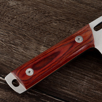 Yangjiang Camping Couteaux Couteau En Bois Poignée 4.3 Pouces Petit Couperet Outils De Coupe Couteaux De Chasse Avec Gaine