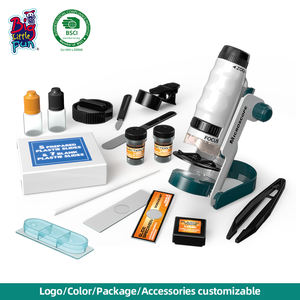 耐久性のあるプラスチック製の子供向けの高解像度ポータブルミニポケット玩具ステレオ顕微鏡教育玩具 - Product Image 2