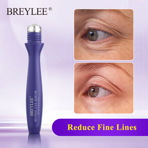 Suero para Ojos Hidratante e Iluminador con Vitamina C BREYLEE, Retinol Antienvejecimiento, Antiarrugas, Humectante, Rodillo para Ojos, 3 Tipos - Product Image 4