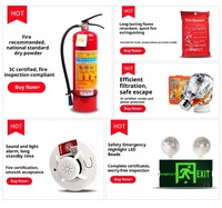 Extincteur portatif 2/3/5/8 kg certifié 3C rouge pour voitures, magasins, usines et bureaux