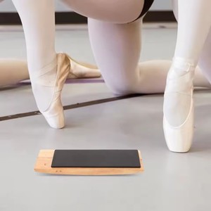 Wooden Versatile Comfortable Ice Skating Spinner for Pirouette Balance Training Ballet Turning <strong>Spin</strong> <strong>Board</strong> for Dancers - Product Image 4