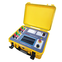 Testeur de résistance DC pour transformateur MOEORW avec courant de sortie max. 50A, plage de mesure 0-25kΩ et fonction de désaimantissement automatique
