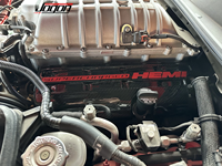 Echte Trockene Kohlefaser-Motorraum-Seitenabdeckung für Dodge Hellcat 6.2L HEMI Challenger Charger Durango Trackhawk 2021 2022 2023 2024