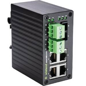 Wienet Ums 4-1Fs Industrial Ethernet <b>Switch</b> 4 Ports <b>Poe</b> Full Duplex 10 100Mbps Network Device - Product Image 1