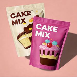 Bolsas con Cierre Hermético, Impresas Personalizadas, Recicladas, Resistentes a la Humedad, para 500g de Pan, Harina, Polvo, Pastel, con Logotipo, Disponibles en Stock - Product Image 1